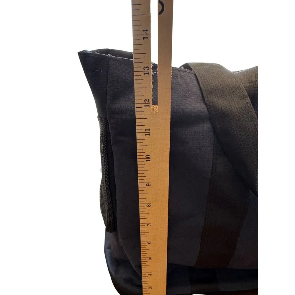 Pet Carrier Tote Navy Mesh Ends & Top Zipper Openings Cats Small Dogs